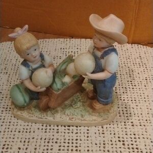 Denim days figurine, titled the melon patch, item number 1512, released in 1991